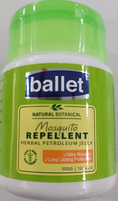 Ballet Mosquito Repellent Herbal Petroleum Jelly 100g