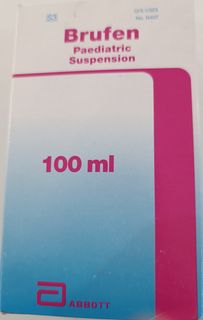 Brufen Paediatric Suspension 100ml