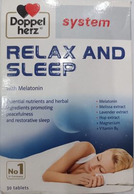 Doppelherz Relax and Sleep with Melatonin 30 tablets