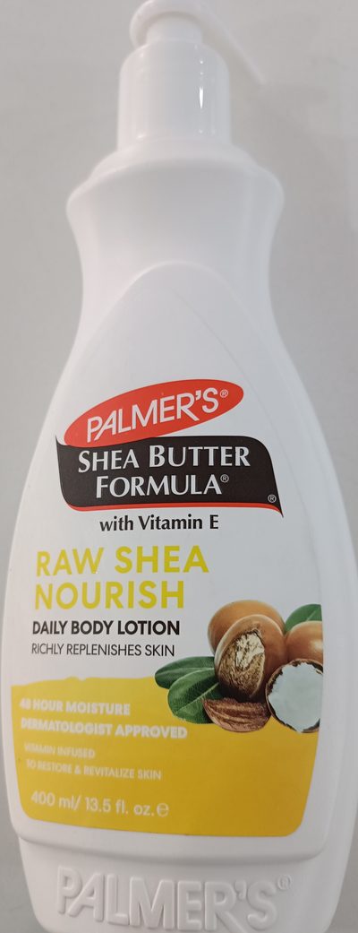 Palmer's Shea Butter Raw Shea Nourish Body Lotion 400ml