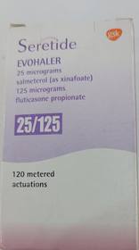 Seretide Evohaler 25/125
