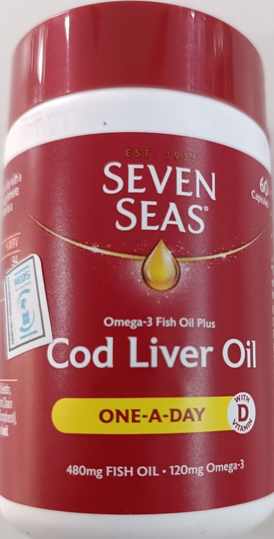 Seven Seas Cod Liver Oil 60s